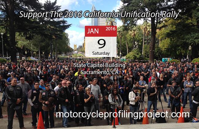 Support the 2016 California Motorcycle Unification Rally