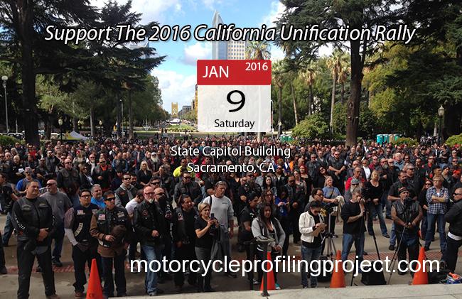  Support the 2016 California Motorcycle Unification Rally