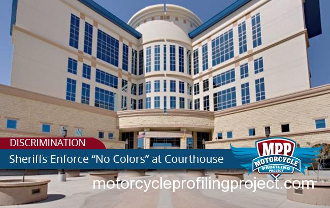 Sheriffs Ban Motorcycle Clothing From New Mexico Courthouse