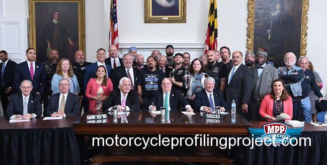 Maryland’s Anti-Motorcycle Profiling Bill Signed By The Governor!