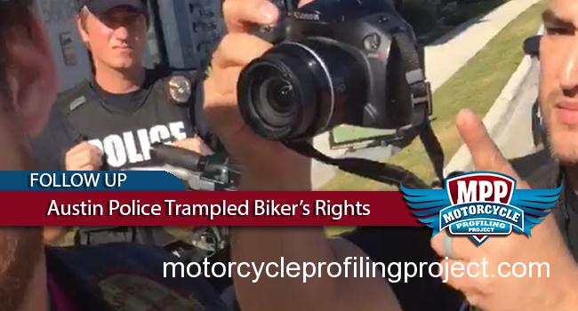  Video Proves Austin Police Trampled Bikers Rights