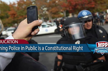 Filming Police in Public is a Constitutional Right