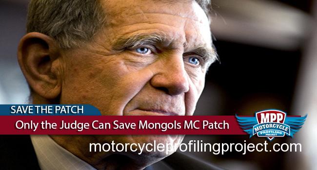  Only the Judge Can Save Mongols MC Patch