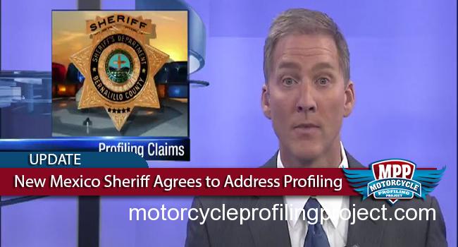 After Media Pressure Sheriff Agrees to Address Motorcycle Profiling