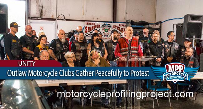  Outlaw Motorcycle Clubs Peacefully Assemble