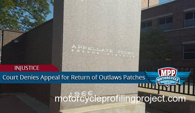  Seizure Of Outlaws MC Patches Upheld by Appeals Court