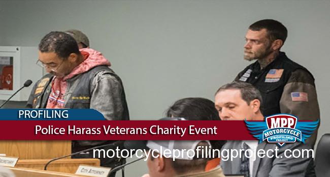  Texas Cops Harass Motorcycle Club Fundraiser for Veterans