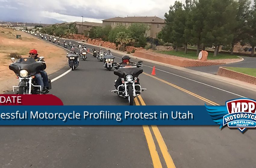  Fight Against Motorcycle Profiling Showing Success in Utah